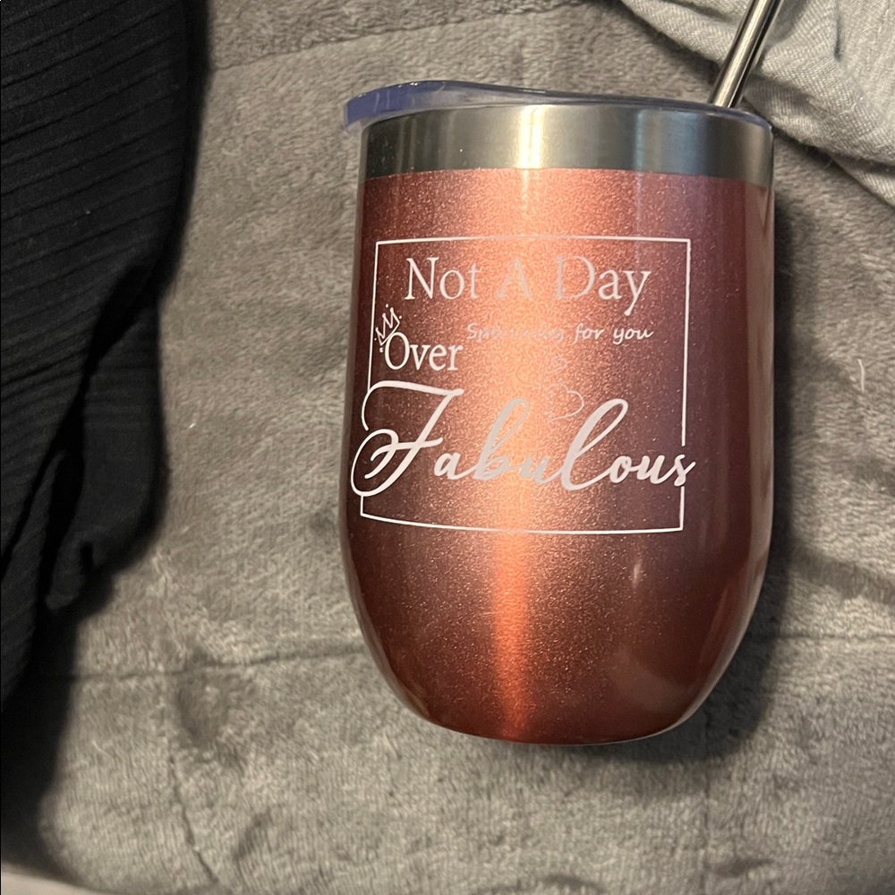 Amazon Rose Gold Insulated Tumbler